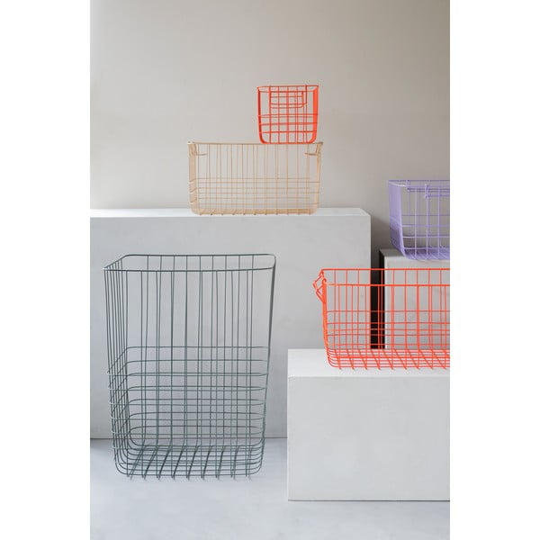 Drôtený kovový košík 37x26x20 cm Store-It – Mette Ditmer Denmark-image-4