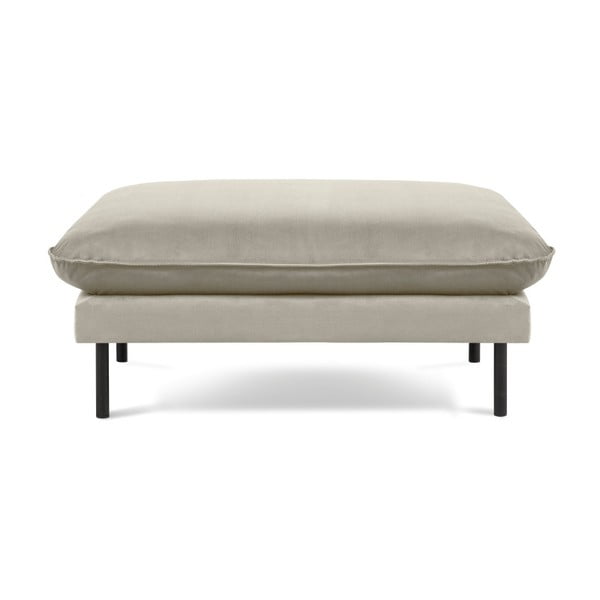 Béžová podnožka Cosmopolitan Design Vienna, 100 × 80 cm-image-2