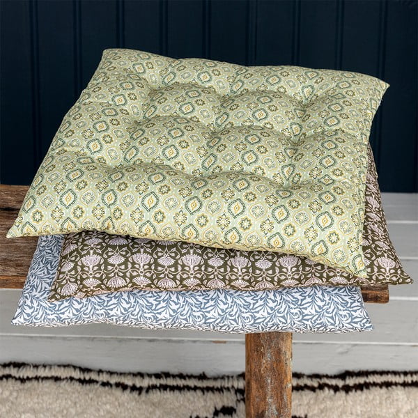 Bavlnený sedák 37x37 cm Blockprint – Rex London-image-4