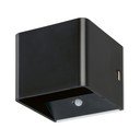 Čierne LED nástenné svietidlo Magnetics – Fischer & Honsel