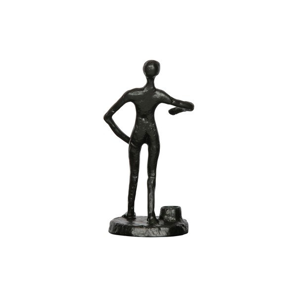 Čierny svietnik WOOOD Mattie-image-4