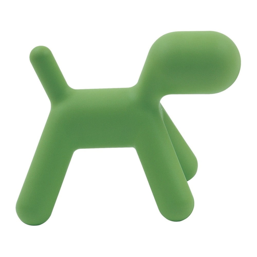 Zelená stolička Magis Puppy, dĺžka 70 cm