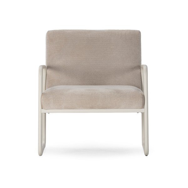 Béžové ženilkové kreslo Vince – MOME-image-2