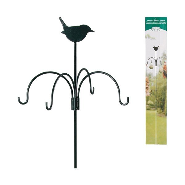 Tmavozelené kŕmidlo so zápichom Esschert Design, výška 148 cm-image-2