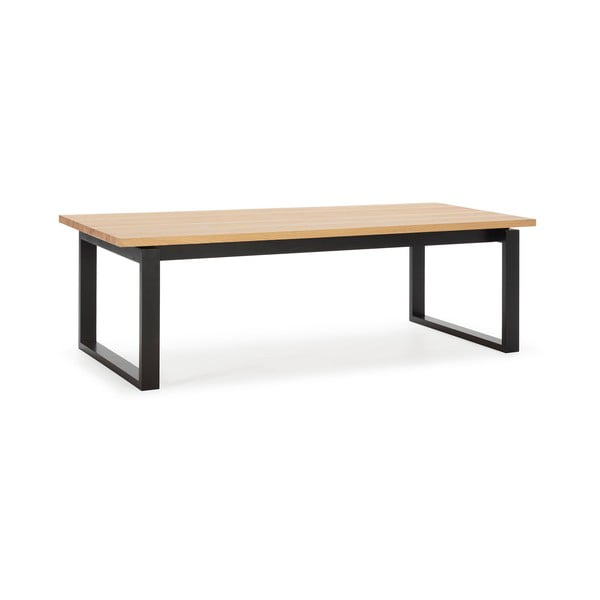 Jedálenský stôl s doskou v dubovom dekore 100x220 cm Rina – Marckeric