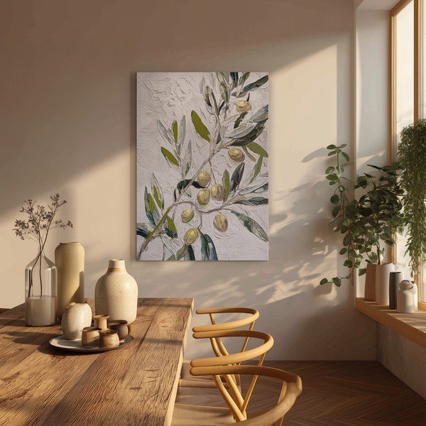 Tlačený obraz s rámom 70x100 cm Summer Branch – Styler-image-2