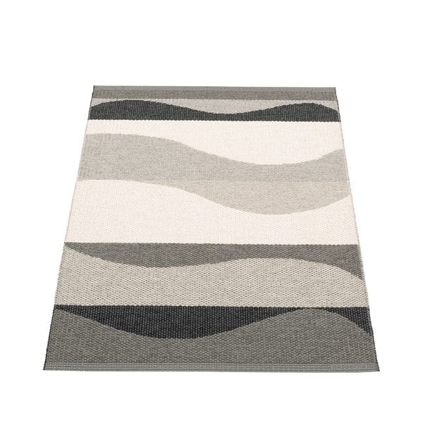 Sivý vnútorný a vonkajší koberec 70x100 cm Urvi Metal – Pappelina-image-2