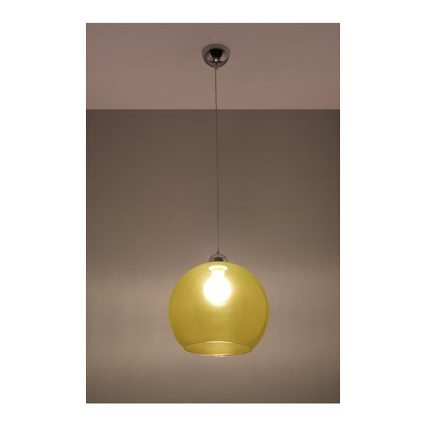 Žlté stropné svietidlo Sollux Bilbao-image-3