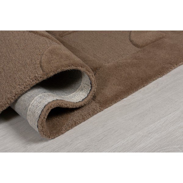 Hnedý koberec z vlny Flair Rugs Gigi, 120 × 170 cm-image-2