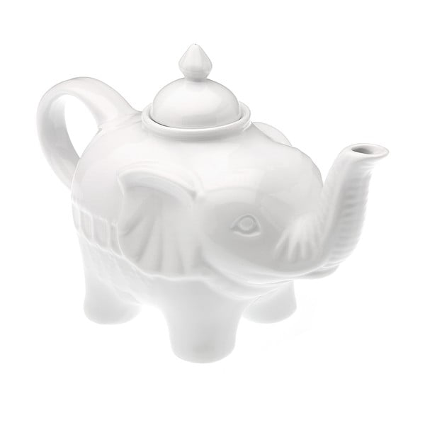 Biela kanvica Versa Elefante, 850 ml