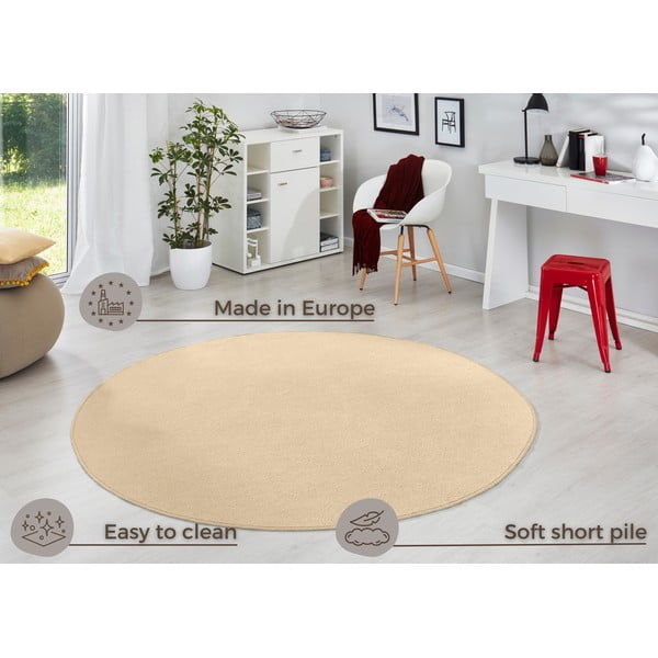 Béžový okrúhly koberec ø 133 cm Fancy – Hanse Home-image-4