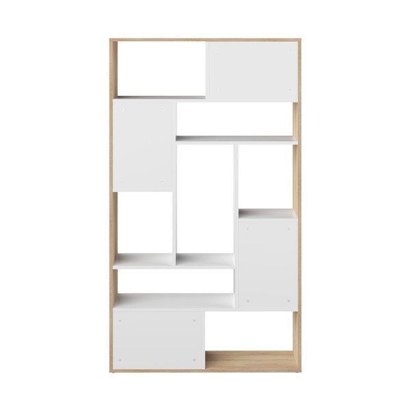 Biela knižnica v dekore duba 91x163 cm Seoul - TemaHome -image-4