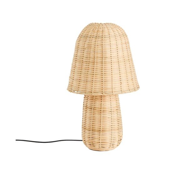 Ratanová stolová lampa v prírodnej farbe (výška  65 cm) Neuda – Kave Home