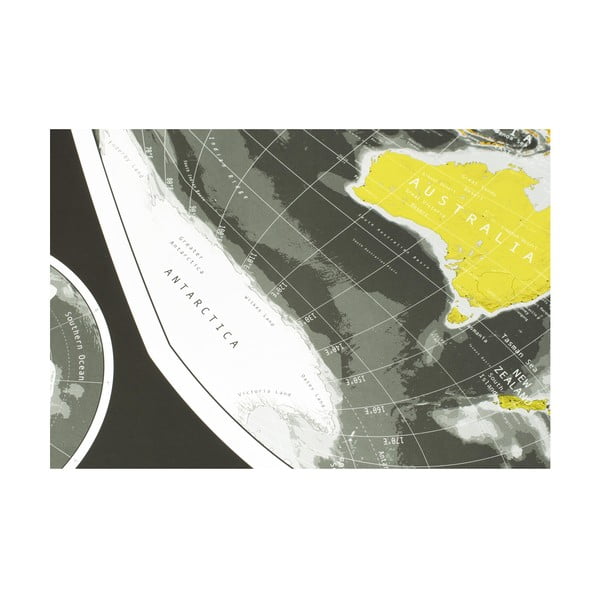 Širokouhlá mapa v priehľadnom puzdre The Future Mapping Company Future Map, 101 × 58 cm-image-2