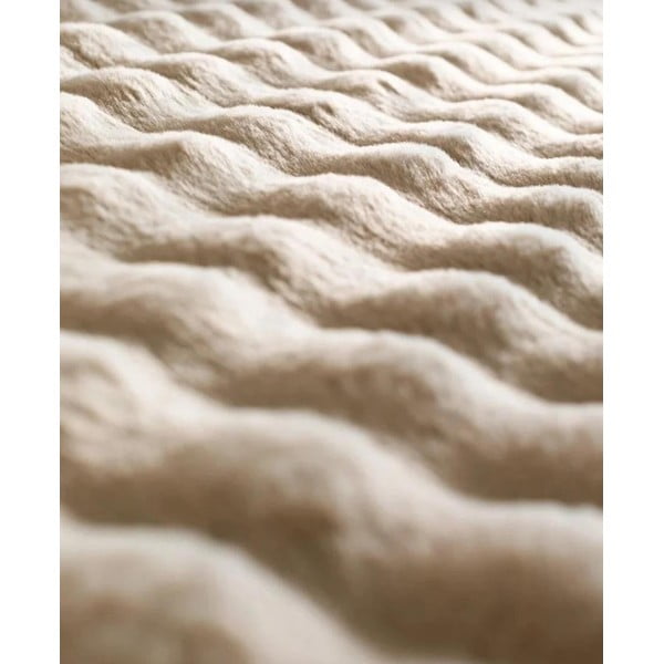 Béžový umývateľný okrúhly koberec ø 80 cm Bubble Cream – Mila Home-image-3