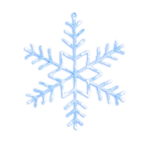 Svietiaca LED dekorácia Best Season Merry Snowflake, Ø 80 cm