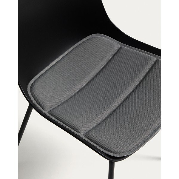 Sivý záhradný sedák 43x45 cm Sindera – Kave Home-image-4