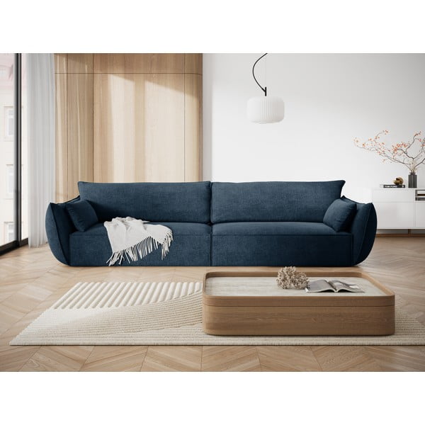 Tmavomodrá pohovka 248 cm Vanda - Mazzini Sofas-image-1