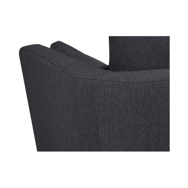Tmavosivé kreslo Mazzini Sofas Elena-image-3