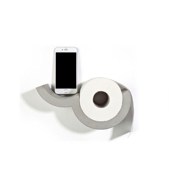 Betónový držiak na toaletný papier Lyon Béton Cloud XS-image-4