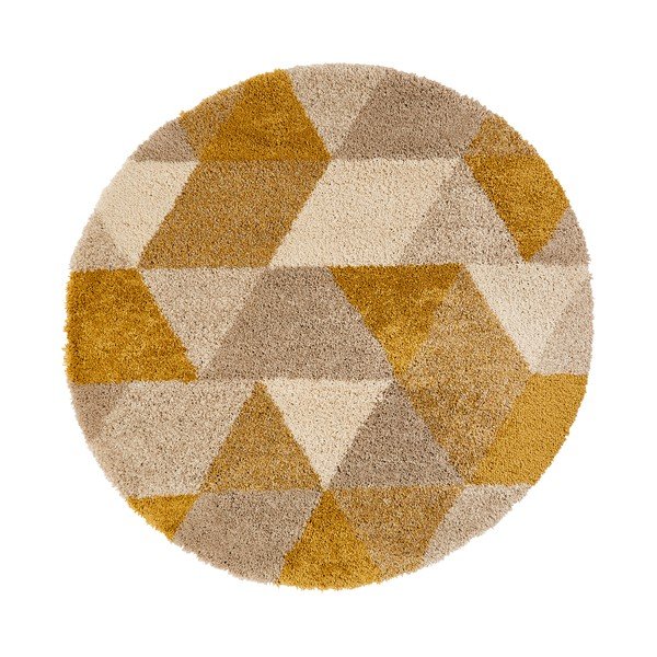 Koberec Think Rugs Royal Nomadic Trinagle, ø 160 cm