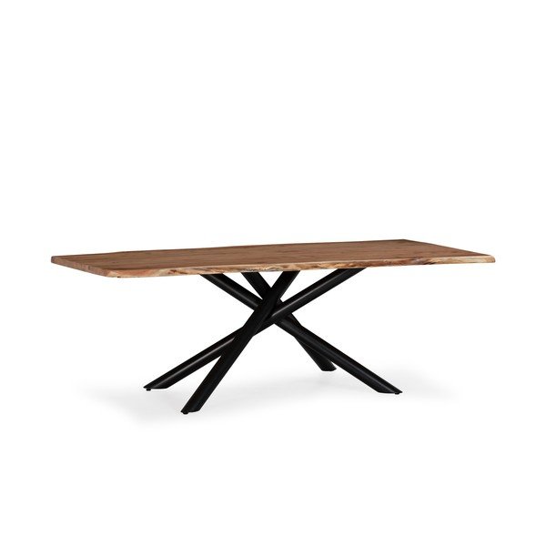 Jedálenský stôl z masívu akácie 100x220 cm Anuri – MOME