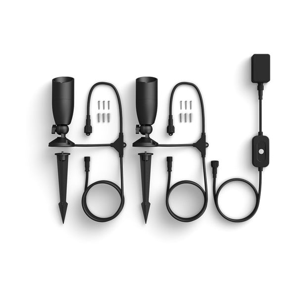 LED smart vonkajšie svietidlo 5 W Ground Spot Starter Kit – WiZ-image-2
