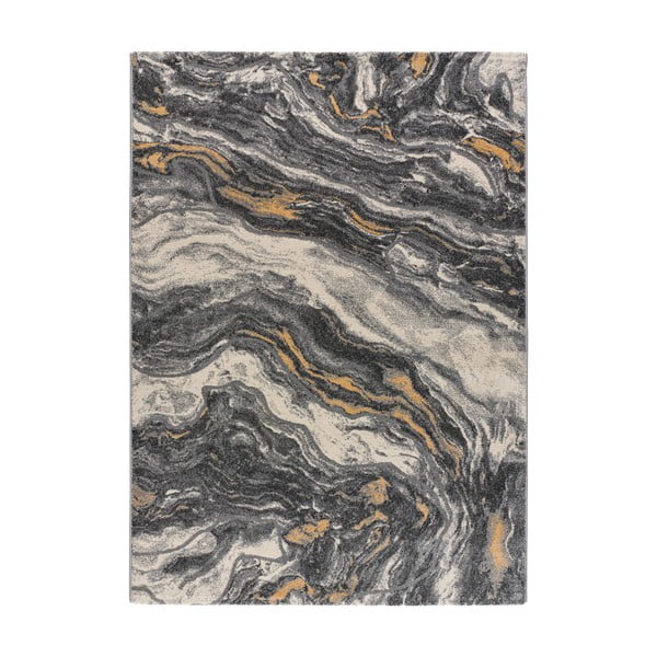 Sivý koberec 200x140 cm Marmol Onda - Universal