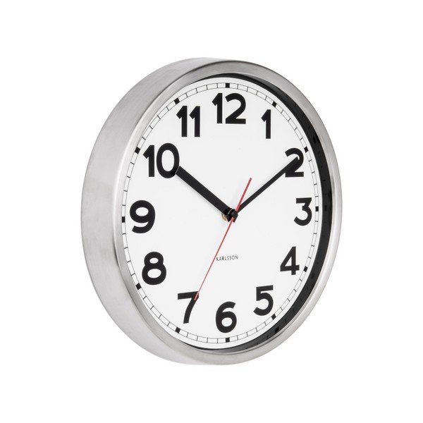 Nástenné hodiny Karlsson Number, Ø 29 cm-image-3