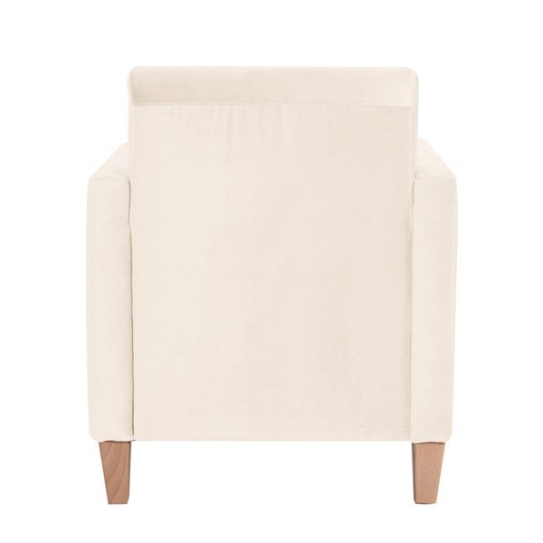 Krémové kreslo Max Winzer Milla Velvet-image-4
