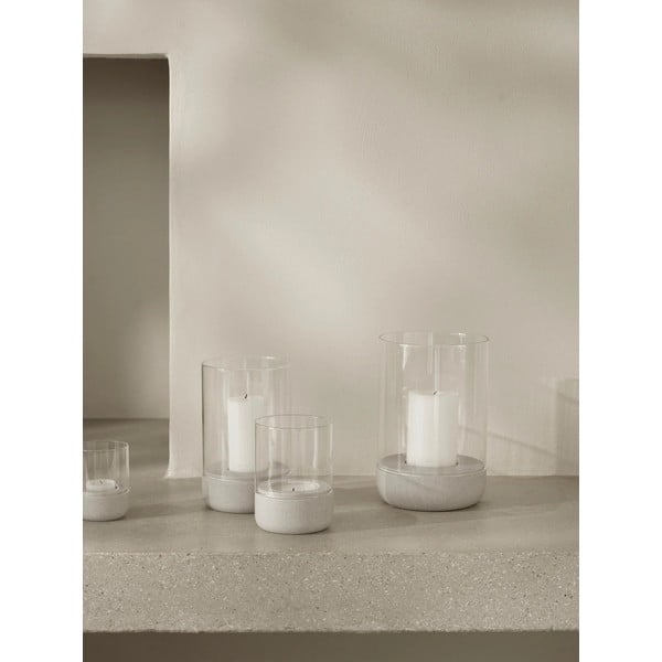 Sklenený svietnik na čajovú sviečku Calma – Blomus-image-1