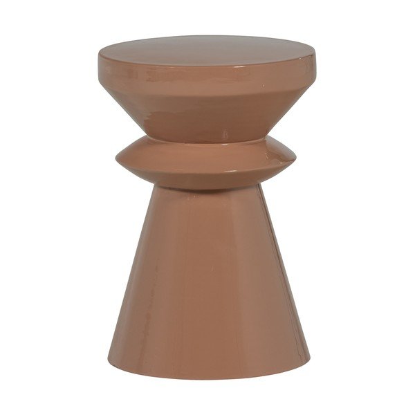 Kovový odkladací stolík ø 30 cm Fedde – WOOOD