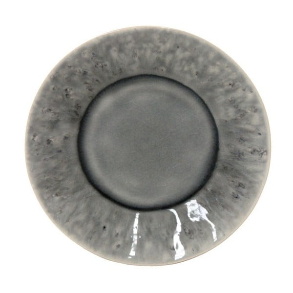 Sivý kameninový tanier Costa Nova Madeira, ⌀ 16 cm