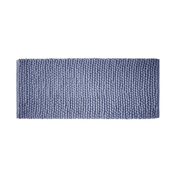 Modrá kúpeľňová predložka 50x120 cm Aspen Bobble – Bianca