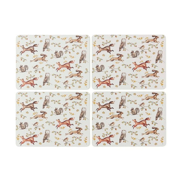 Korkové prestieranie 4 ks 21x29 cm Forest Fable – Cooksmart ®-image-2