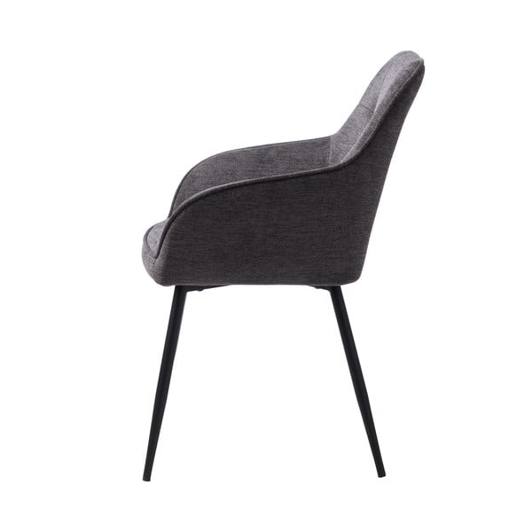 Tmavosivá jedálenská stolička Nolan – Unique Furniture-image-3