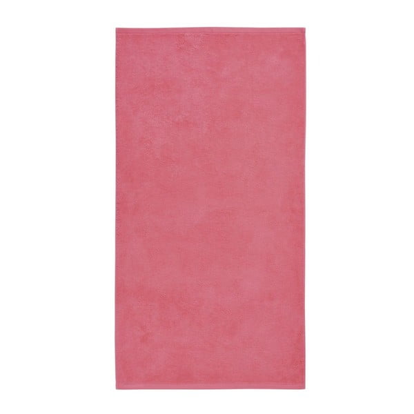 Ružový uterák z egyptskej bavlny Aquanova London, 55 × 100 cm