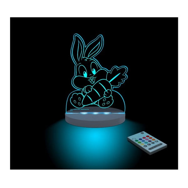 Detské LED nočné svetielko Bugs Bunny