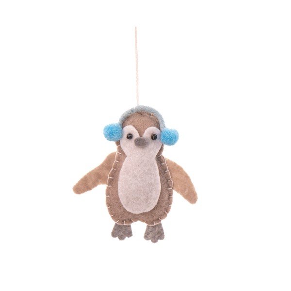 Textilné ručne vyrobené vianočné ozdoby v súprave 3 ks 6 cm Arctic Animals – Sass & Belle-image-1