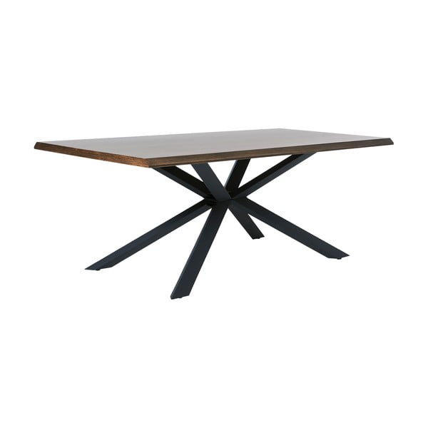 Jedálenský stôl s doskou v dubovom dekore 100x200 cm Arno – Unique Furniture