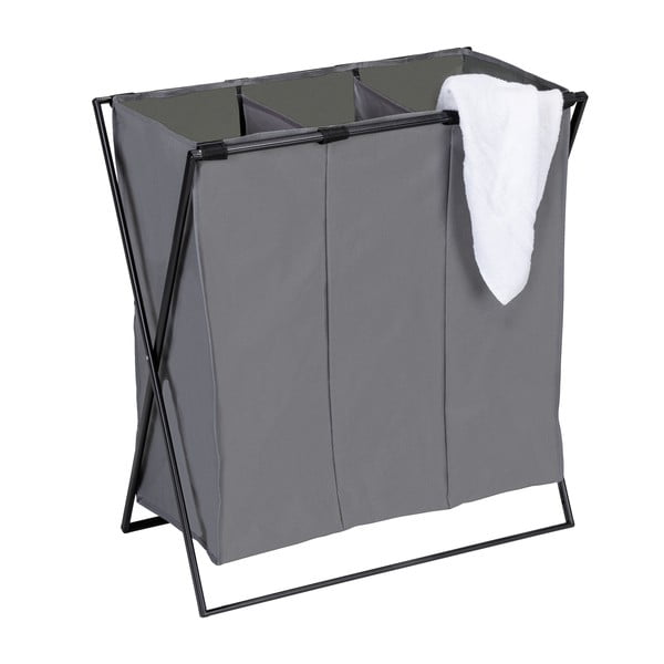 Látkový kôš na bielizeň 145 l Trio – Wenko-image-4