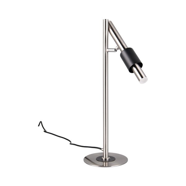 Čierna/v striebornej farbe LED stolová lampa (výška  50 cm) Ikaris – Trio Select