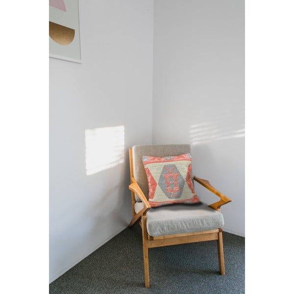 Vonkajší vankúš z recyklovaného plastu Green Decore Terracotta, 45 x 45 cm-image-3