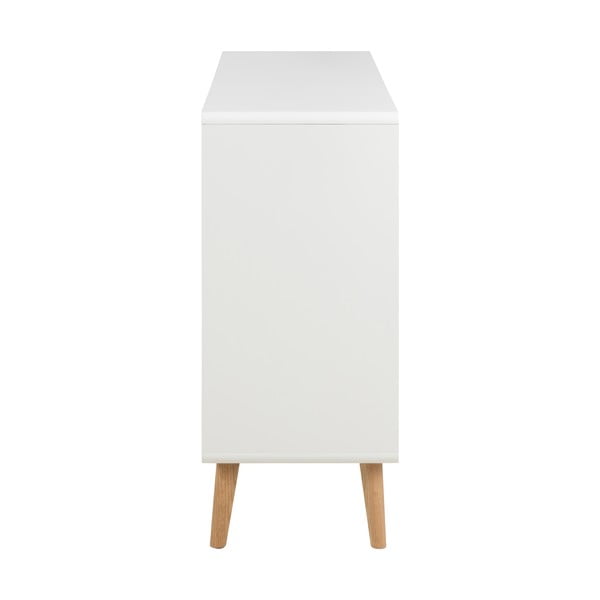 Biela komoda 135x90x40 cm Lowell – Actona-image-4