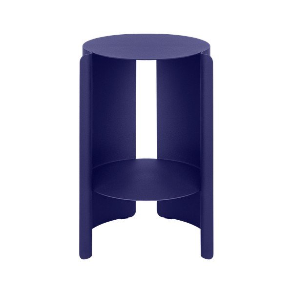 Oceľový okrúhly odkladací stolík ø 32 cm Wa – noo.ma