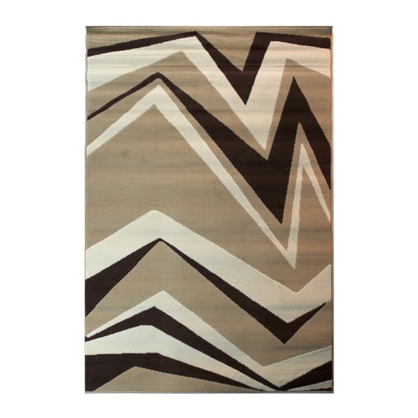 Béžovo-hnedý koberec Flair Rugs Element Shard, 80 × 150 cm