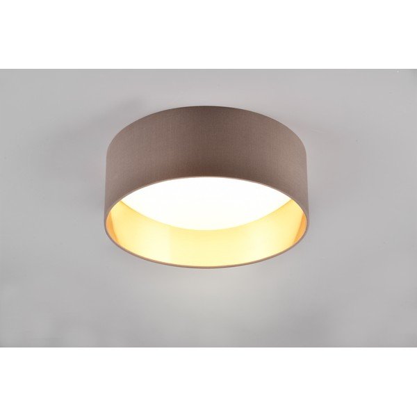 Svetlohnedé LED stropné svietidlo ø 30 cm Locarno – Reality-image-1