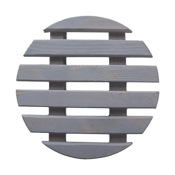 Drevený pojazdný podstavec pod kvetináč ø 29 cm (výška  8 cm) Indoor – Esschert Design-image-3