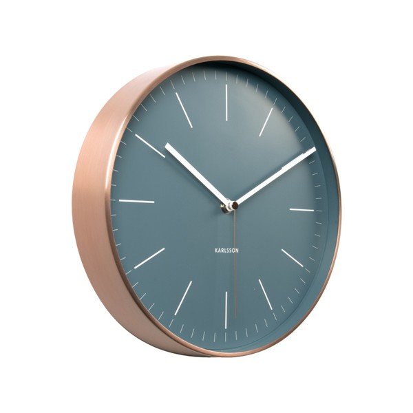Modré hodiny Present Time Minimal Jeans-image-3