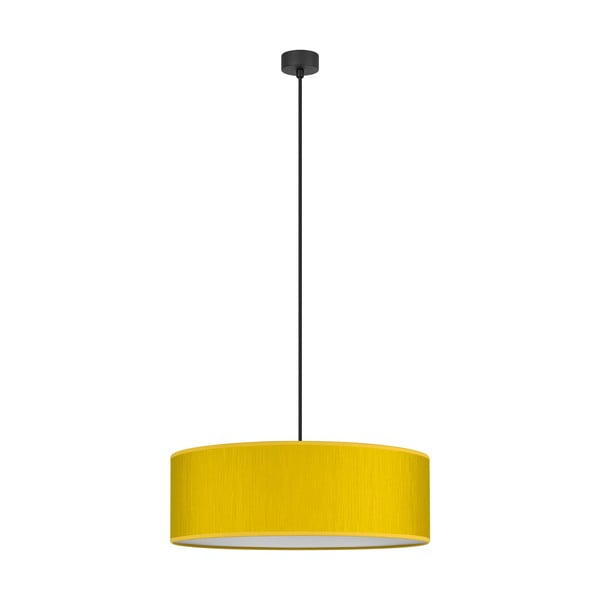 Žlté závesné svietidlo Sotto Luce Doce XL, ⌀ 45 cm